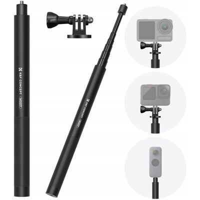 K&F; Concept Statyw Monopod Kijek Selfie Stick 153cm Do Gopro Sjcam Xiaomi Dji Insta360 / Kf09.132 / Ms07 K&F; Concept Statyw Monopod Kijek Selfie Stick 153cm Do Gopro Sjcam Xiaomi Dji Insta360 / Kf09.132 / Ms07