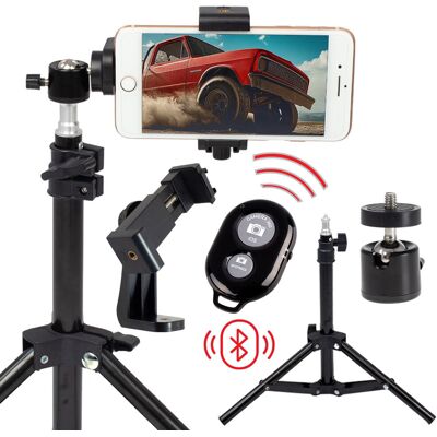 CineGEN Statyw Oświetleniowy 47cm + Uchwyt na Smartfon + Głowica + Pilot BT CineGEN Statyw Oświetleniowy 47cm + Uchwyt na Smartfon + Głowica + Pilot BT