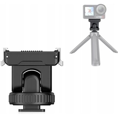 Szybkozłączka Uchwyt Na Gwint 1/4'' Stopkę Iso Do Dji Osmo Action 3 / 4 / 5 Pro / Pu727b Szybkozłączka Uchwyt Na Gwint 1/4'' Stopkę Iso Do Dji Osmo Action 3 / 4 / 5 Pro / Pu727b