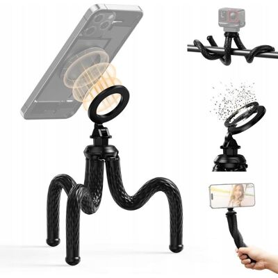 Inny producent Telesin Solidny Stabilny Elastyczny Statyw Tripod Do Telefonów Gwint 1/4' Inny producent Telesin Solidny Stabilny Elastyczny Statyw Tripod Do Telefonów Gwint 1/4'