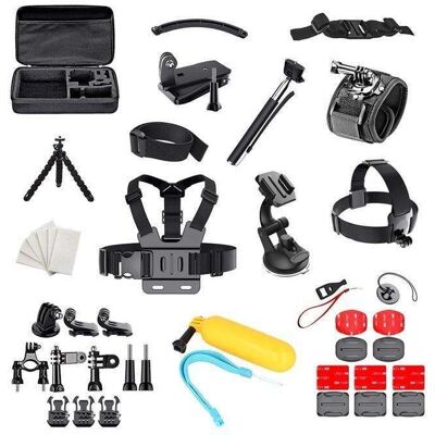 Zestaw 50 W 1 Akcesoria Do Kamer Sportowych Gopro Sjcam Zestaw 50 W 1 Akcesoria Do Kamer Sportowych Gopro Sjcam