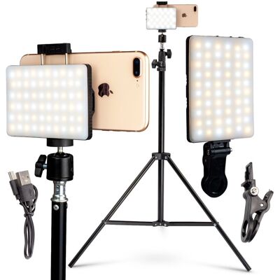 CineGEN Zestaw do streamingu StreamMe Lampa Statyw Uchwyt Głowica CineGEN Zestaw do streamingu StreamMe Lampa Statyw Uchwyt Głowica