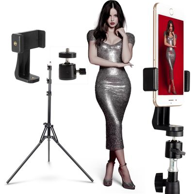 CineGEN Zestaw do Streamingu Uniwersalny Adapter do Smartfona + Statyw z Głowicą CineGEN Zestaw do Streamingu Uniwersalny Adapter do Smartfona + Statyw z Głowicą
