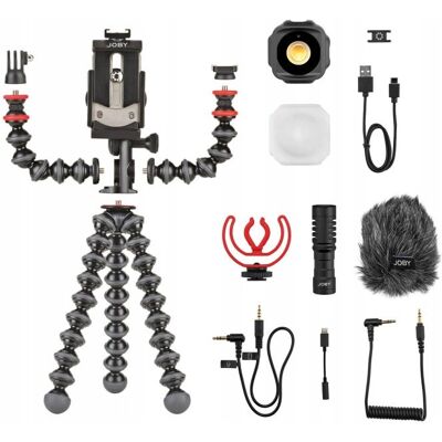 Zestaw JOBY GorillaPod Mobile Vlogging Kit Youtube dla Influencerów Zestaw JOBY GorillaPod Mobile Vlogging Kit Youtube dla Influencerów