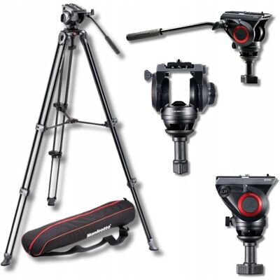 Inny producent Zestaw Vido Statyw Głowica Manfrotto MVK500AM MVT502am Przenosny Czarny Inny producent Zestaw Vido Statyw Głowica Manfrotto MVK500AM MVT502am Przenosny Czarny