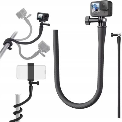 Giętki Elastyczny Statyw Monopod Uchwyt 52cm Do Kamer Gopro Sjcam Xiaomi Dji Insta360 / Telefonów / Smartfonów - Telesin / Te-Fm-003 Giętki Elastyczny Statyw Monopod Uchwyt 52cm Do Kamer Gopro Sjcam Xiaomi Dji Insta360 / Telefonów / Smartfonów - Telesin / Te-Fm-003