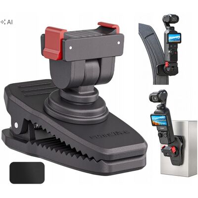 SunnyLife Klips Uchwyt Mocowanie Na Magnes Mocowane Na Pasek Plecak Szelki Do Dji Osmo Pocket 4p / 4 / 3 / Mj-175-D SunnyLife Klips Uchwyt Mocowanie Na Magnes Mocowane Na Pasek Plecak Szelki Do Dji Osmo Pocket 4p / 4 / 3 / Mj-175-D