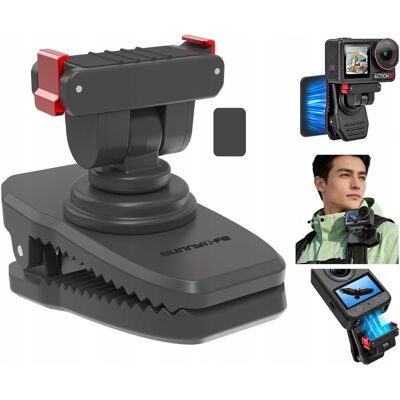 SunnyLife Klips Uchwyt Mocowanie Na Magnes Szelki Do Dji Osmo 360 / Action 5 Pro / 4 / 3 / 2 / Mj-171-D SunnyLife Klips Uchwyt Mocowanie Na Magnes Szelki Do Dji Osmo 360 / Action 5 Pro / 4 / 3 / 2 / Mj-171-D