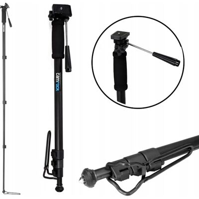 Monopod Camrock M140 178cm Głowica 2d + Pokrowiec Monopod Camrock M140 178cm Głowica 2d + Pokrowiec