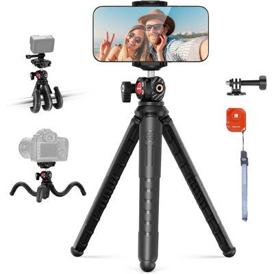 Neewer Tp35 Elastyczny Statyw Mini Z Uchwytem I Pilotem Bluetooth Neewer Tp35 Elastyczny Statyw Mini Z Uchwytem I Pilotem Bluetooth