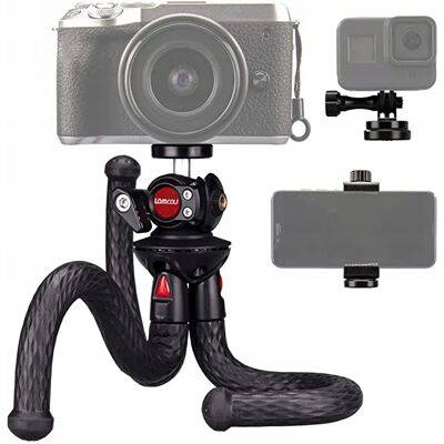 Lammcou - Elastyczny Statyw do Kamery - Octopus Gorillapod - 4 w 1 - Statyw Lammcou - Elastyczny Statyw do Kamery - Octopus Gorillapod - 4 w 1 - Statyw