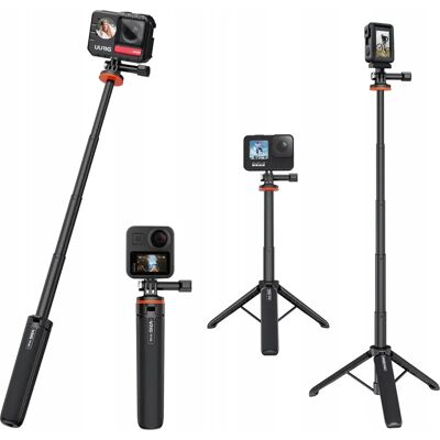 Statyw Monopod Grip Do Kamery Gopro Sjcam Xiaomi Dji Insta360 / 51cm Vrig / Tp-08 / A0040 Statyw Monopod Grip Do Kamery Gopro Sjcam Xiaomi Dji Insta360 / 51cm Vrig / Tp-08 / A0040