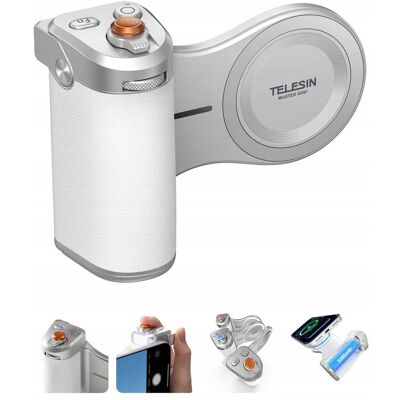 Uchwyt grip do telefonu na palce TELESIN P5-MP-001 z pilotem Bluetooth Uchwyt grip do telefonu na palce TELESIN P5-MP-001 z pilotem Bluetooth