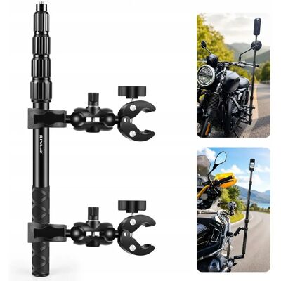 Puluz Uchwyt Mocowanie Na Motor Rower Ramę Profil Do Insta360 Gopro Dji Wysięgnik / Pu1120b Puluz Uchwyt Mocowanie Na Motor Rower Ramę Profil Do Insta360 Gopro Dji Wysięgnik / Pu1120b