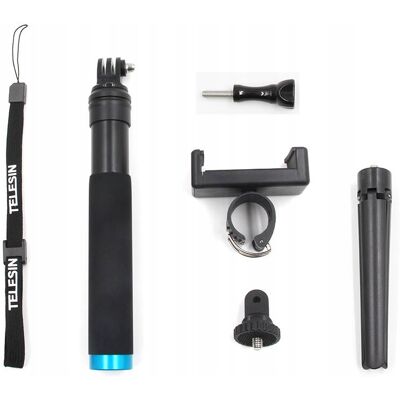 Wysięgnik statyw Telesin do kamer sportowych DJI Osmo Action Insta360 GoPro Wysięgnik statyw Telesin do kamer sportowych DJI Osmo Action Insta360 GoPro