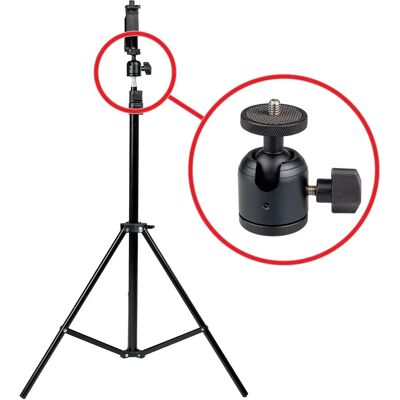 CineGEN Zestaw Do Streamingu Statyw + Adapter Do Smartfona + Głowica Kulowa CineGEN Zestaw Do Streamingu Statyw + Adapter Do Smartfona + Głowica Kulowa