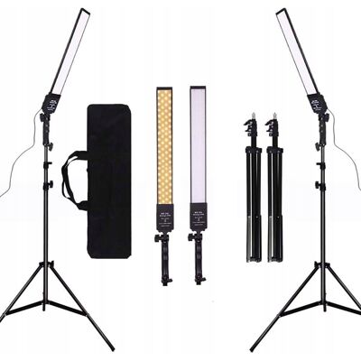 Inny producent Gskaiwen Ściemniana dwukolorowa lampa wideo LED Inny producent Gskaiwen Ściemniana dwukolorowa lampa wideo LED