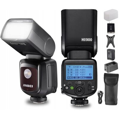 Inny producent LAMPA BŁYSKOWA SPEEDLITE LED 3W TTL HSS AKCESORIA JINBEI HI900 Inny producent LAMPA BŁYSKOWA SPEEDLITE LED 3W TTL HSS AKCESORIA JINBEI HI900