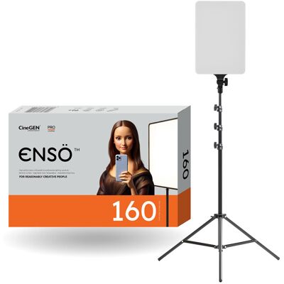 CineGEN Lampa panelowa LED ENSO 160 na statywie CineGEN Lampa panelowa LED ENSO 160 na statywie