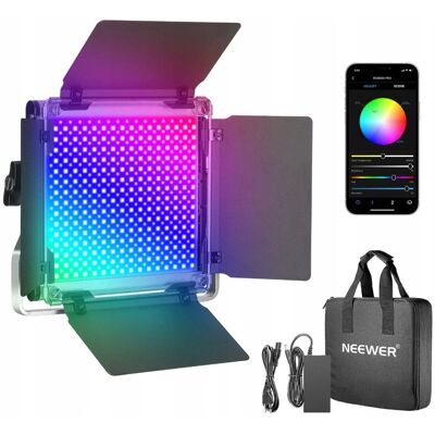Mocna Lampa Led 660 Diod Rgb 50w Wrota 3200-5600k Foto Video Vlog / Neewer / Rgb660 Pro Ii Led / 10105695 Mocna Lampa Led 660 Diod Rgb 50w Wrota 3200-5600k Foto Video Vlog / Neewer / Rgb660 Pro Ii Led / 10105695
