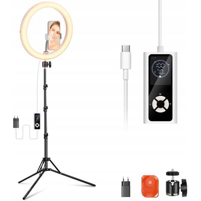 NEEWER RH12B Pro lampa pierścieniowa 12' 30W LED z akcesoriami NEEWER RH12B Pro lampa pierścieniowa 12' 30W LED z akcesoriami