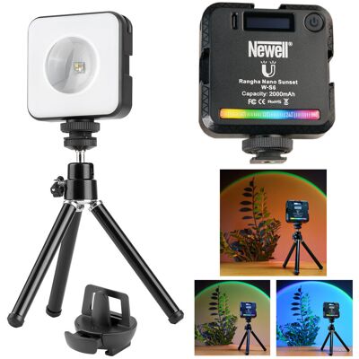 Newell RGB-W Rangha Nano Sunset - LED światło dla twórców Newell RGB-W Rangha Nano Sunset - LED światło dla twórców
