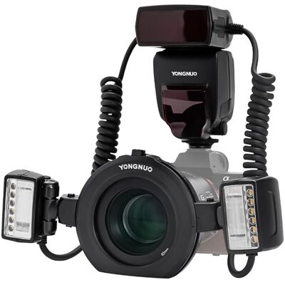Yongnuo YN24EX Sony TTL Makro błysk - Elastyczne Oświetlenie Yongnuo YN24EX Sony TTL Makro błysk - Elastyczne Oświetlenie