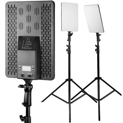 CineGEN Prozone™ - Zestaw 2 lamp panelowych LED + statywy CineGEN Prozone™ - Zestaw 2 lamp panelowych LED + statywy