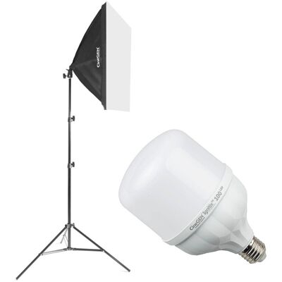 CineGEN ReLed™ Zestaw Oświetleniowy LED z Softboxem 50x50 CineGEN ReLed™ Zestaw Oświetleniowy LED z Softboxem 50x50