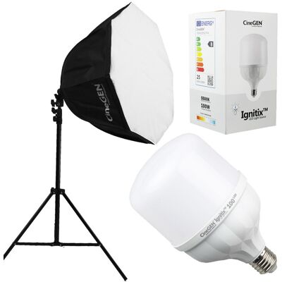 CineGEN Reled™ Zestaw Oświetleniowy Led Z Softboxem Octa90 CineGEN Reled™ Zestaw Oświetleniowy Led Z Softboxem Octa90