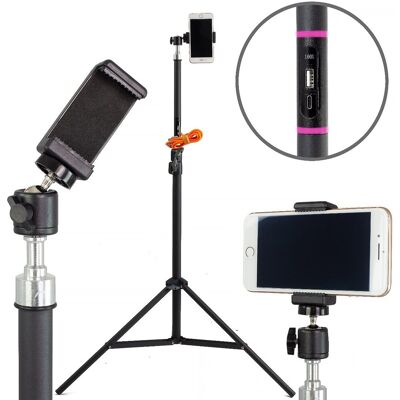 CineGEN Studyjny Statyw Oświetleniowy Usb Powerbank + Uchwyt CineGEN Studyjny Statyw Oświetleniowy Usb Powerbank + Uchwyt