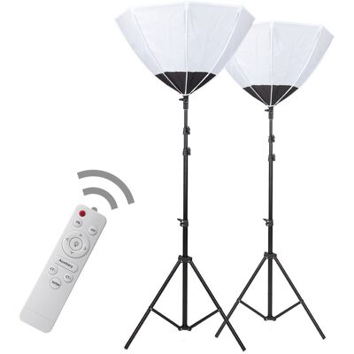 CineGEN Zestaw 2 lamp Chrome™ Lanterns 60cm 300W CineGEN Zestaw 2 lamp Chrome™ Lanterns 60cm 300W
