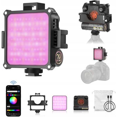 Zhiyun Fiveray M20c Lampa Rgb Led 20w – Magnetyczna, Idealna Do Streamu Zhiyun Fiveray M20c Lampa Rgb Led 20w – Magnetyczna, Idealna Do Streamu