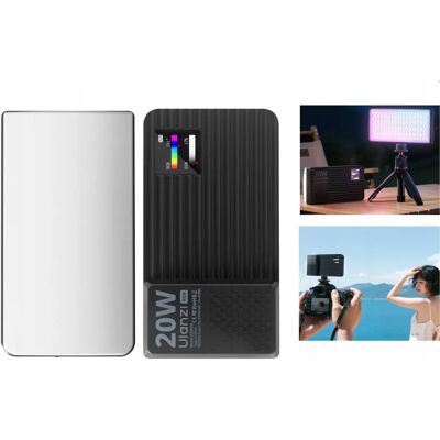 Inny producent Lampa Led 20w Rgb Ulanzi K20rgb Video 1800-9000k Do Telefonu Aparatu Kamery Inny producent Lampa Led 20w Rgb Ulanzi K20rgb Video 1800-9000k Do Telefonu Aparatu Kamery