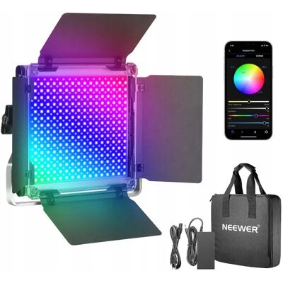 Mocna Lampa Led 660 Diod Rgb 50w Wrota 3200-5600k Foto Video Vlog / Neewer / Rgb660 Pro Ii Led / 10105695 Mocna Lampa Led 660 Diod Rgb 50w Wrota 3200-5600k Foto Video Vlog / Neewer / Rgb660 Pro Ii Led / 10105695