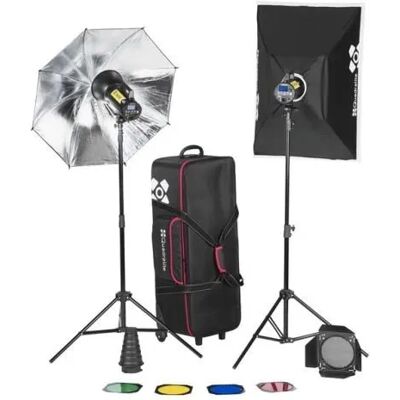 Inny producent Quadralite Move X 400 Kit - Zestaw Lamp Studyjnych Inny producent Quadralite Move X 400 Kit - Zestaw Lamp Studyjnych