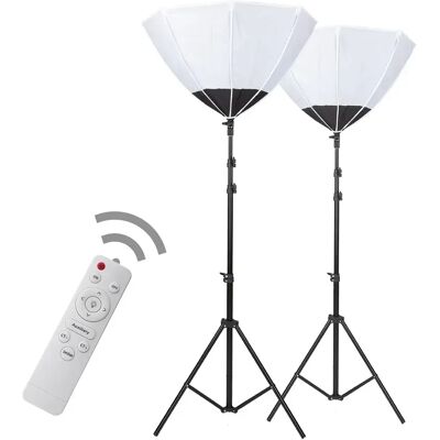 CineGEN Zestaw 2 Lamp Chrome™ Lanterns 60cm 170w CineGEN Zestaw 2 Lamp Chrome™ Lanterns 60cm 170w