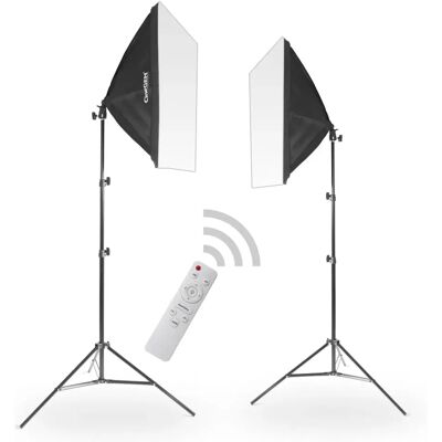 CineGEN Zestaw 2 Lamp Softbox 40x40 100w Led CineGEN Zestaw 2 Lamp Softbox 40x40 100w Led