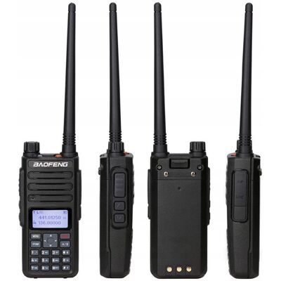 Baofeng DM-1801 5W DMR dwupasmowy radiotelefon DMR / FM kompatybilny z MotoTRBO Tier I i II Baofeng DM-1801 5W DMR dwupasmowy radiotelefon DMR / FM kompatybilny z MotoTRBO Tier I i II