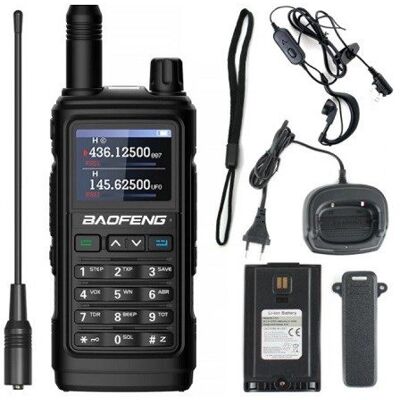 Baofeng UV-17E Walkie-Talkie - Czarny - 10 km Zasięg Baofeng UV-17E Walkie-Talkie - Czarny - 10 km Zasięg