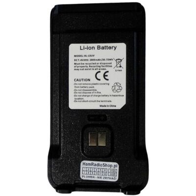 Baofeng Bateria 2800mAh do TYT TH-UV88 TH-UV98 P15UV z USB C BL-13UV Baofeng Bateria 2800mAh do TYT TH-UV88 TH-UV98 P15UV z USB C BL-13UV