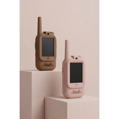 Inny producent KidTooki Różowe i Brązowe Video Walki Talkie Krótkofalówki Wideo dla Dzieci Inny producent KidTooki Różowe i Brązowe Video Walki Talkie Krótkofalówki Wideo dla Dzieci