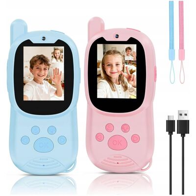 AMT KRÓTKOFALÓWKA CYFROWA KAMERA WALKIE-TALKIE 2 KRÓTKOFALÓWKI 2x DLA DZIECI AMT KRÓTKOFALÓWKA CYFROWA KAMERA WALKIE-TALKIE 2 KRÓTKOFALÓWKI 2x DLA DZIECI