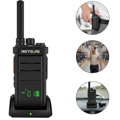 Retevis - RB626 - 2000mAh - Ładowanie USB - Radio dwukierunkowe Retevis - RB626 - 2000mAh - Ładowanie USB - Radio dwukierunkowe