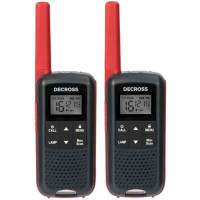 Przenośna stacja radiowa PNI Decross DC63 - 446MHz, 0.5W, 16 kanałów Przenośna stacja radiowa PNI Decross DC63 - 446MHz, 0.5W, 16 kanałów