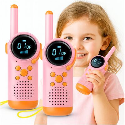 AMT Krótkofalówka Walkie Talkie Radiotelefon 2x Krótkofalówki Duży Zasięg 3km AMT Krótkofalówka Walkie Talkie Radiotelefon 2x Krótkofalówki Duży Zasięg 3km
