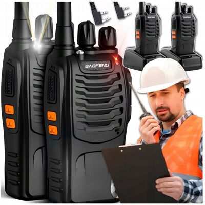Inny producent KRÓTKOFALÓWKI WALKIE TALKIE BAOFENG x2 DUŻY ZASIĘG RADIOTELEFON ŁOKI TOKI Inny producent KRÓTKOFALÓWKI WALKIE TALKIE BAOFENG x2 DUŻY ZASIĘG RADIOTELEFON ŁOKI TOKI