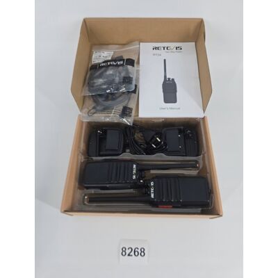 brak danych Krótkofalówki WALKIE-TALKIE Retevis 2 sztuki 8268 -99 brak danych Krótkofalówki WALKIE-TALKIE Retevis 2 sztuki 8268 -99