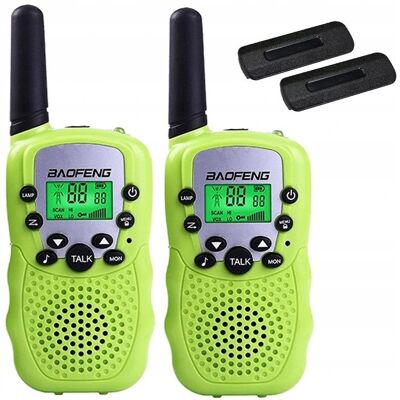 Radiotelefon Baofeng Bf-T3 2 X Krótkofalówka Walkie-Talkie Pmr Zielony Radiotelefon Baofeng Bf-T3 2 X Krótkofalówka Walkie-Talkie Pmr Zielony