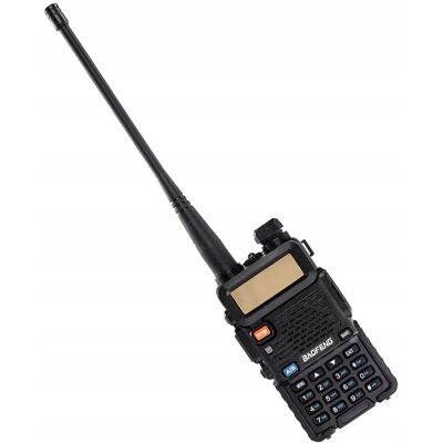 Radiotelefon Baofeng UV-5X dualband VHF UHF 2800mAh USB-C Radiotelefon Baofeng UV-5X dualband VHF UHF 2800mAh USB-C